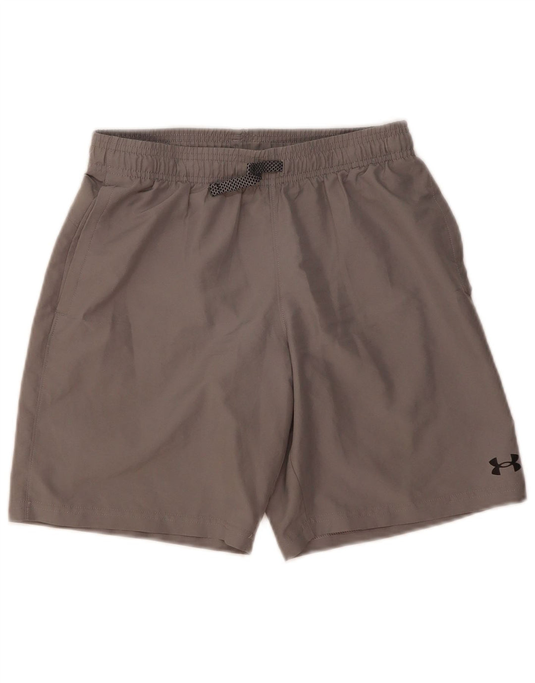 UNDER ARMOUR Boys Sport Shorts 14-15 Years Large Grey Polyester
