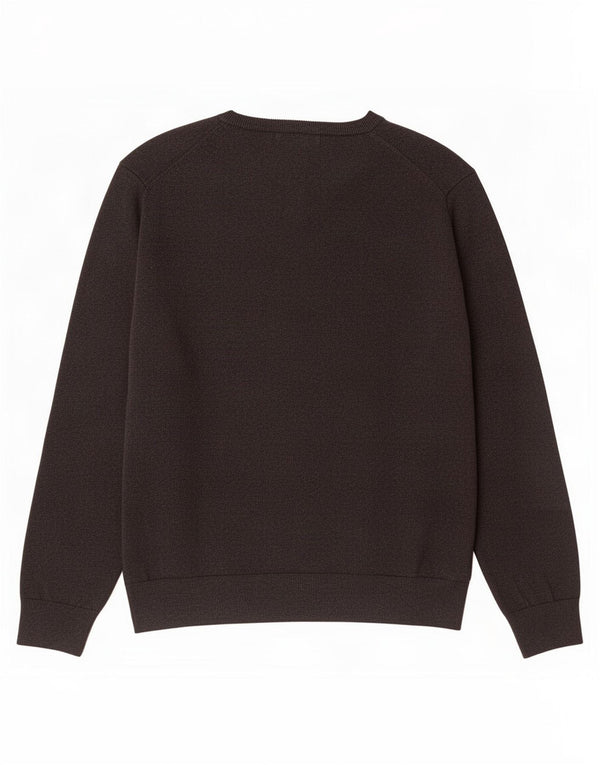 Marks & Spencer Pull col V pour homme XL Gris Coton