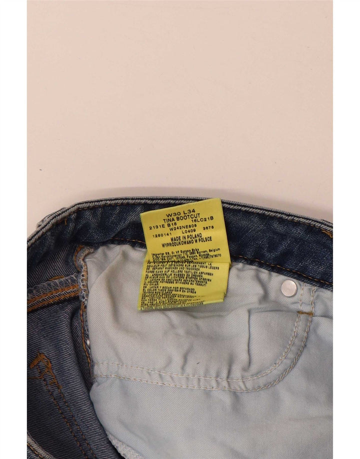 Wrangler Jean Bootcut TIna Femme W30 L34 Bleu Coton