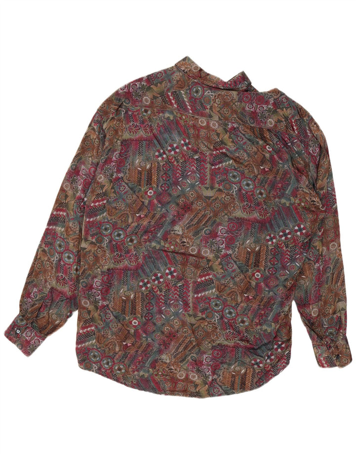Tipo' S Chemise Ample Homme Petite Viscose Florale Multicolore