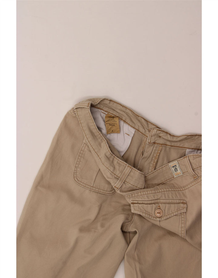 LEVI'S Womens Chino Shorts US 8 Medium W30 Beige Cotton Vintage Levi's and Second-Hand Levi's from Messina Hembry 