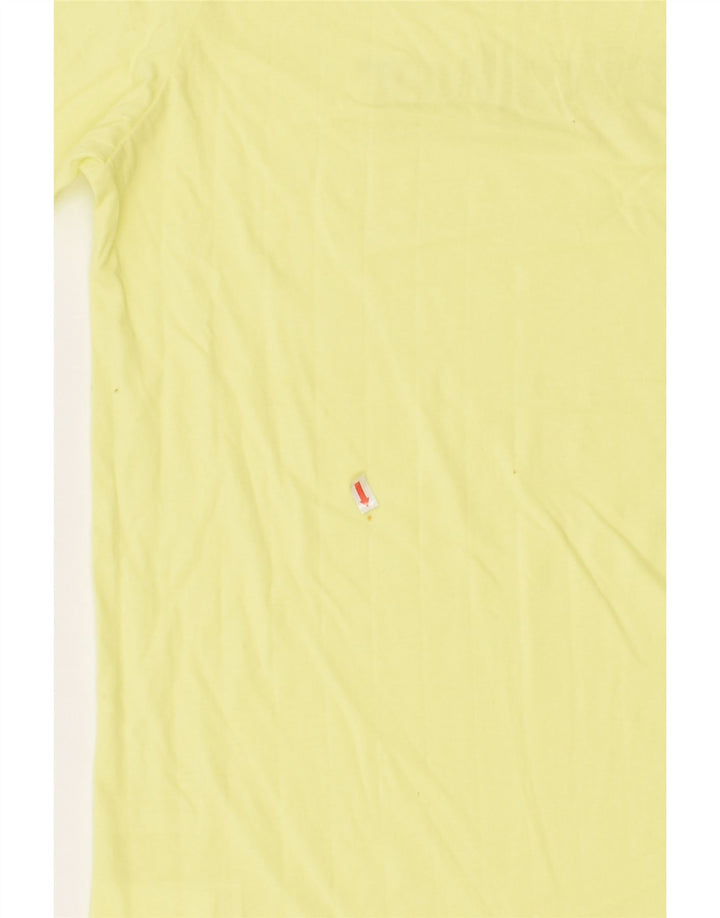 QUIKSILVER Boys Graphic T-Shirt Top 15-16 Years Yellow Cotton | Vintage Quiksilver | Thrift | Second-Hand Quiksilver | Used Clothing | Messina Hembry 