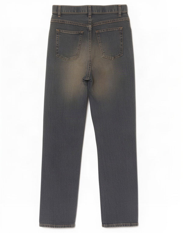 Marks & Spencer Jean droit pour femme UK 14 Medium W30 L29 Bleu Coton