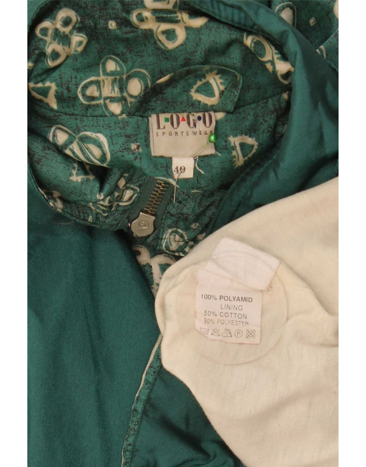 Logo Veste de Pluie Homme UK 40 Grand Vert Floral Polyamide