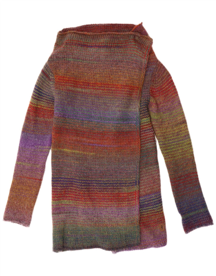 Marlboro Classics Pull cardigan long pour femme UK 14 Medium Multicolore