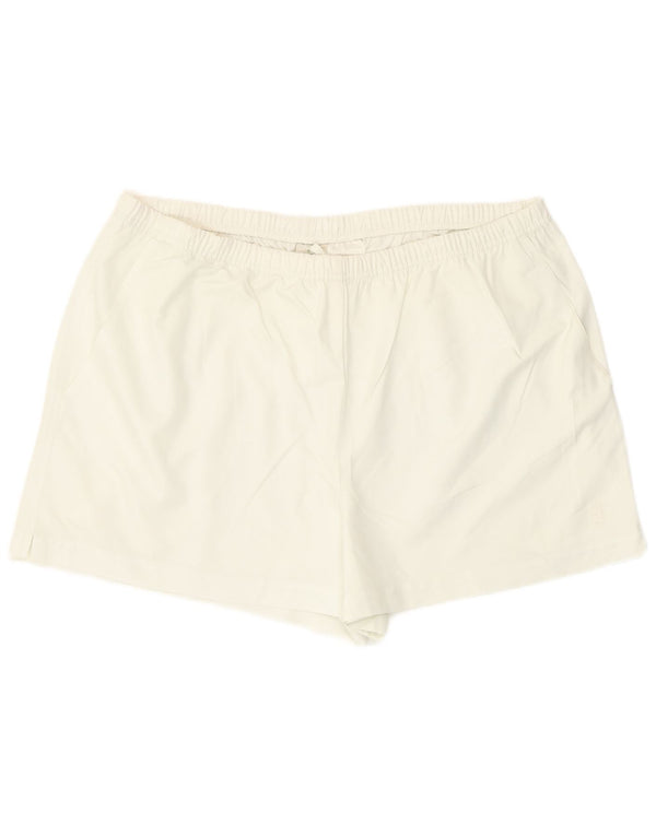 Nike Short de sport pour femme UK 16/18 XL Blanc