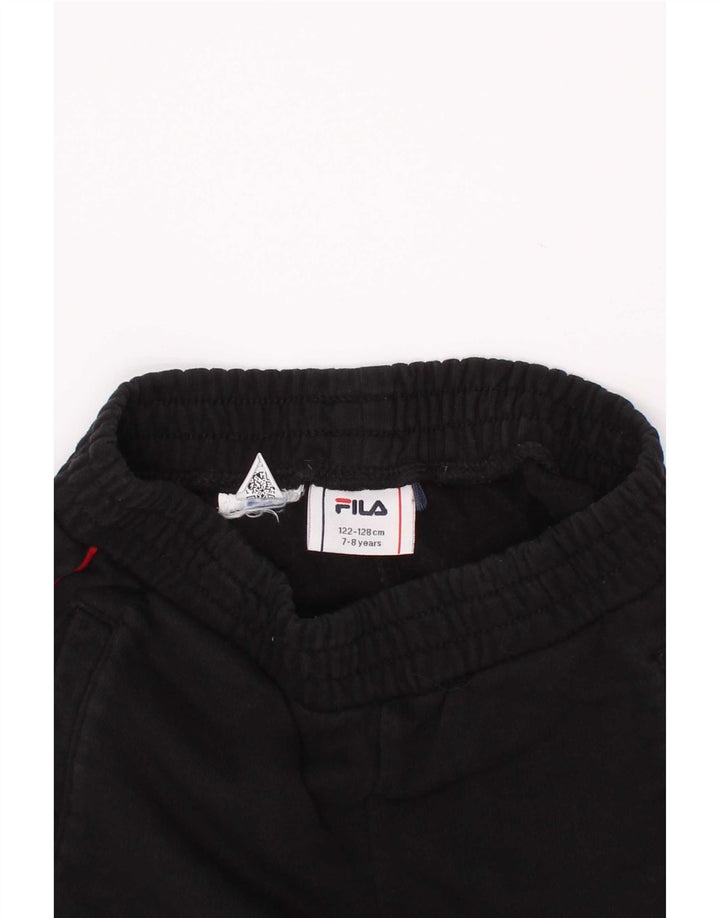 Fila Pantalon de Survêtement Garçon 7-8 Ans Noir