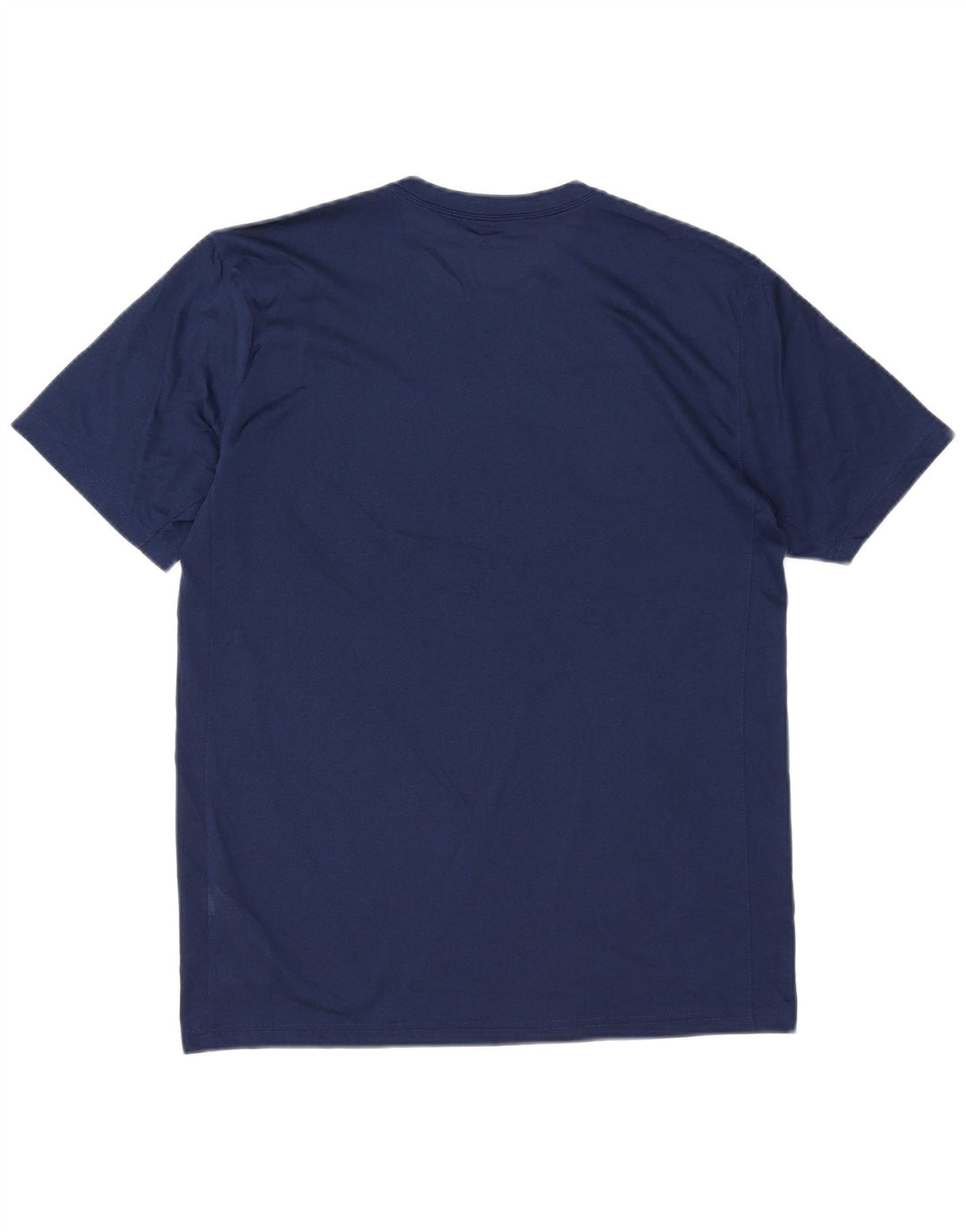 Nike Homme Dri Fit Graphic T-Shirt Haut Bleu Marine Moyen Polyester