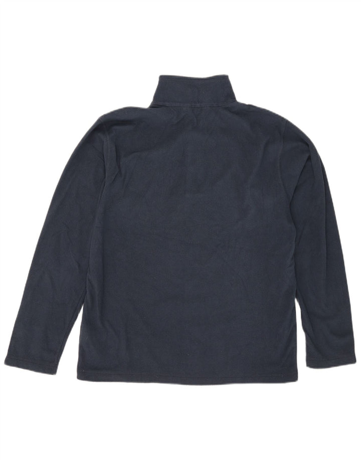 THE NORTH FACE Pull Polaire Col Zippé Homme Bleu Marine Moyen Polyester