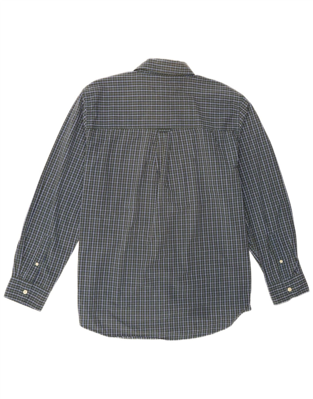Chaps Chemise Homme Facile d'entretien Grand Carreau Vert Coton