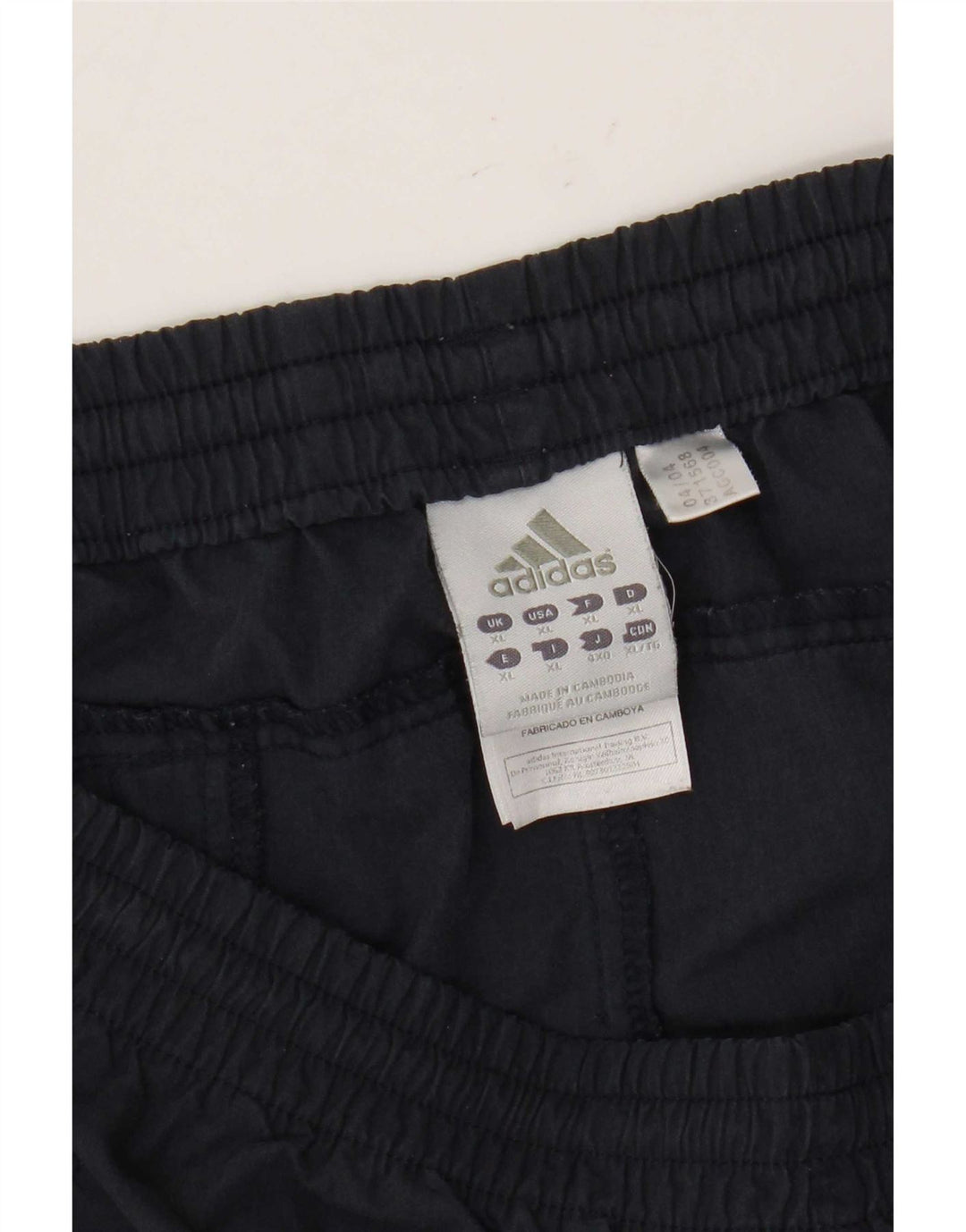 Adidas Pantalon de Survêtement Capri Homme XL Bleu Marine Polyester