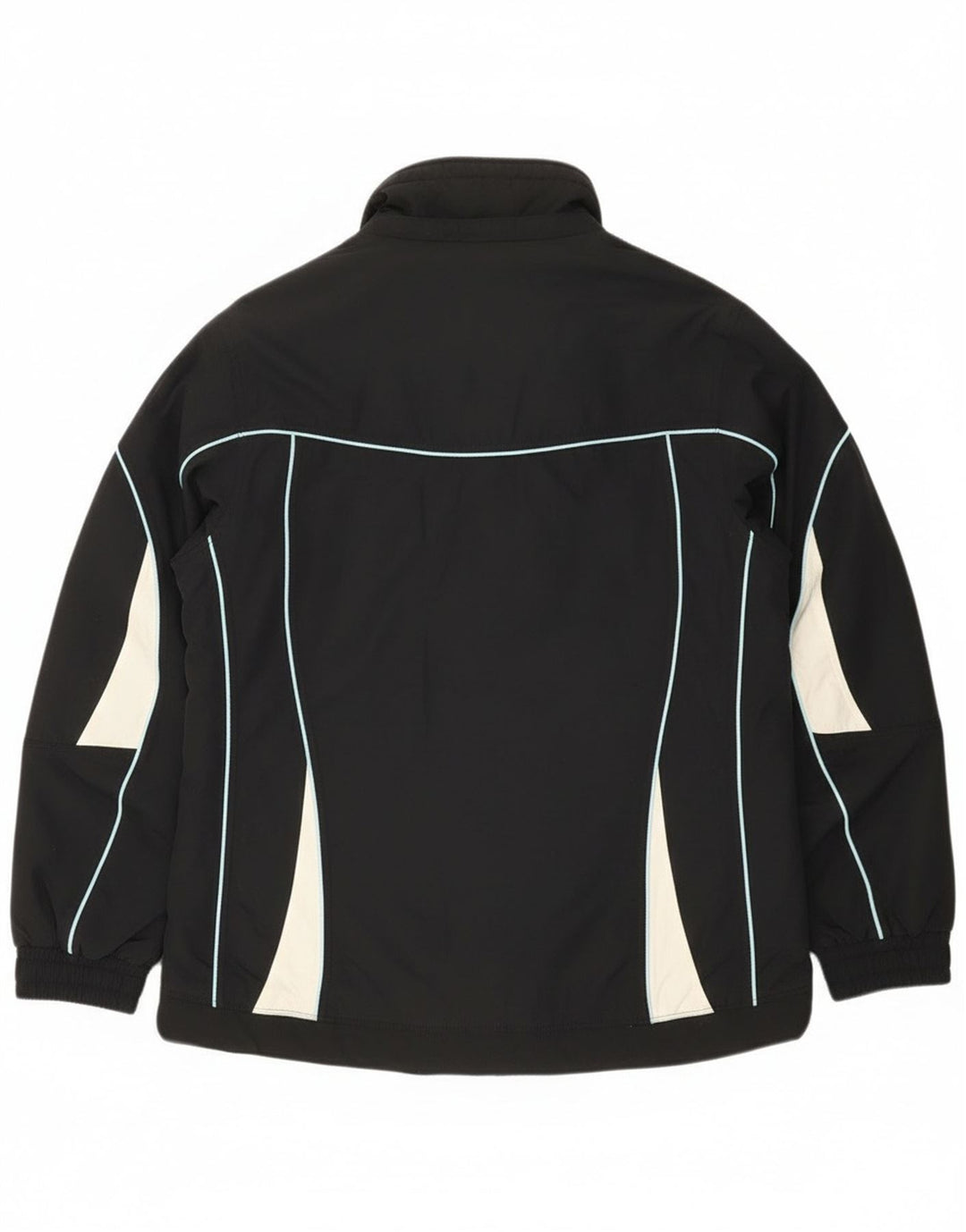 West Scout Veste coupe-vent pour femme UK 16 Large Noir Colorblock Nylon