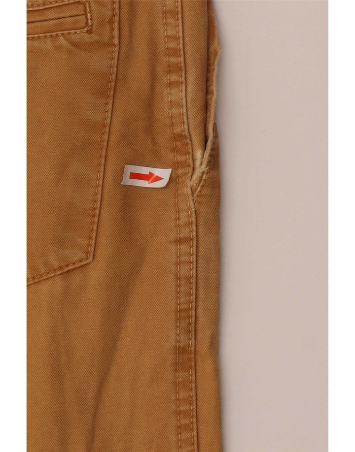Pull & Bear Pantalon Chino Slim Homme EU 44 Large W34 L32 Coton Beige
