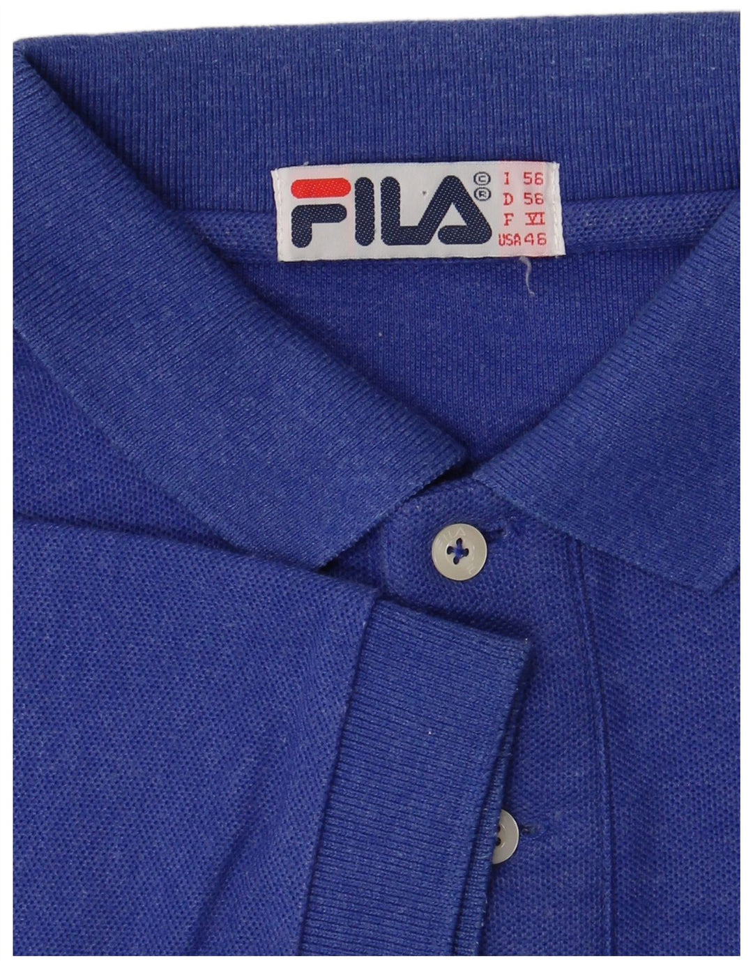 Fila Polo Homme IT 56 2XL Bleu