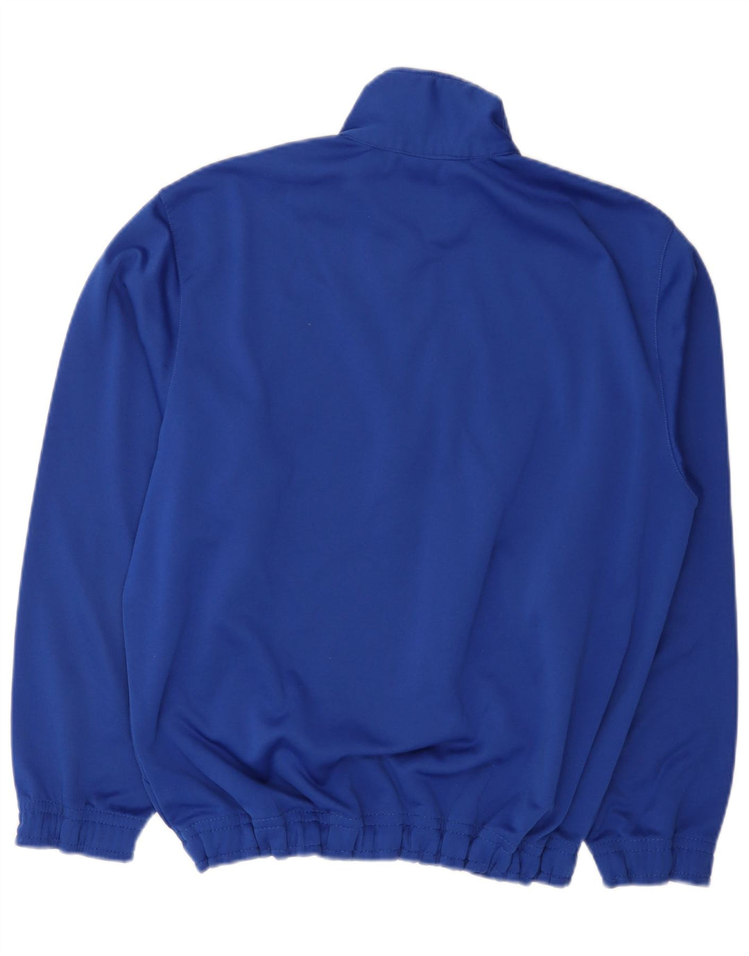 Lotto Sweat-shirt à col zippé pour hommes, grand bleu, polyester