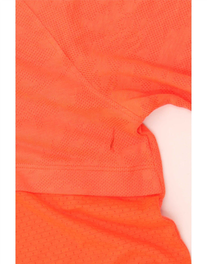 Under Armour Tee-Shirt Heat Gear Homme Orange Moyen