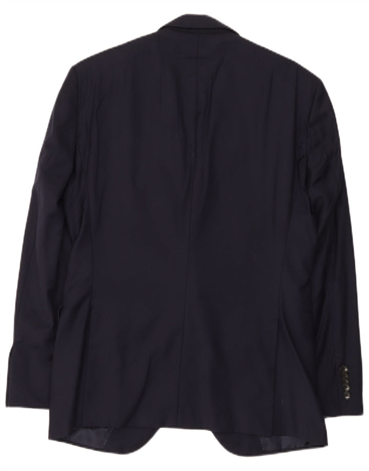Hugo Boss Veste blazer sur mesure à 2 boutons pour homme UK 36 Petit Bleu marine