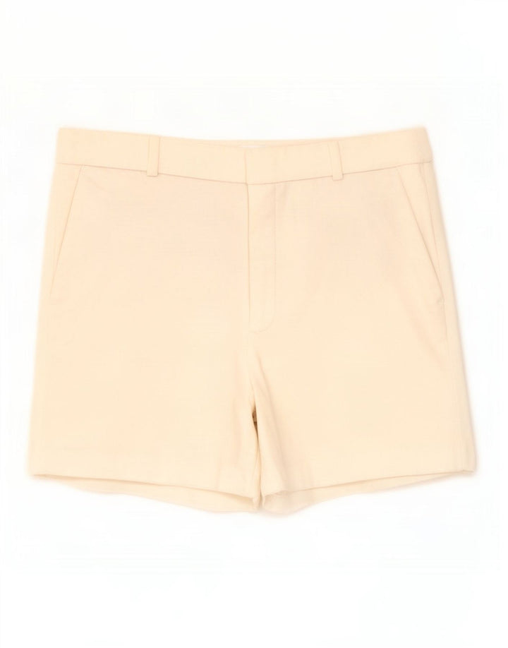 Zara Short Chino Femme Petit W27 Blanc