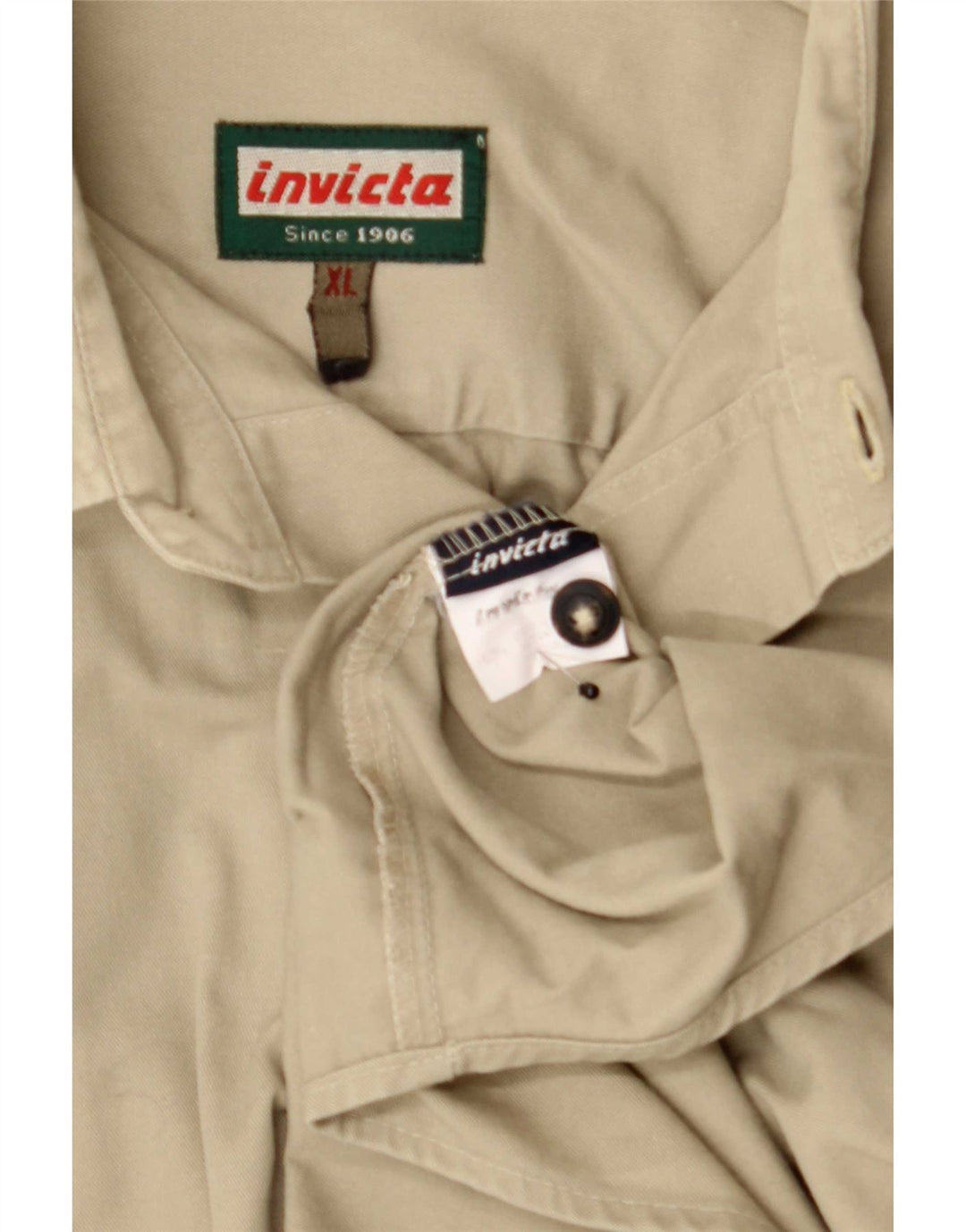 Chemise homme Invicta XL coton beige