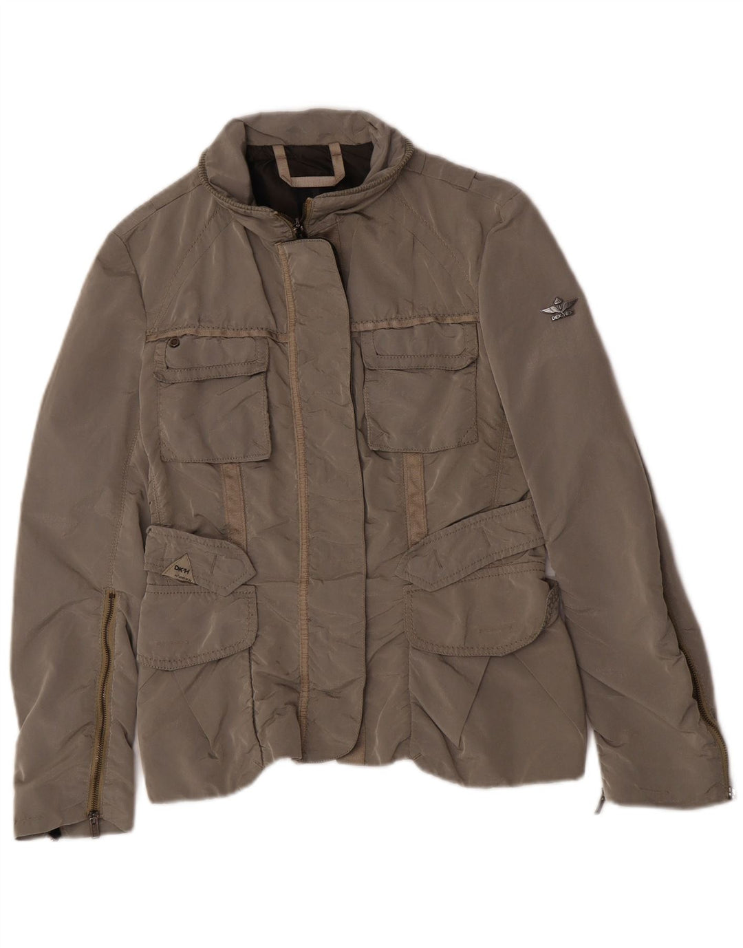 Dekker Veste Utility Femme IT 44 Gris Moyen