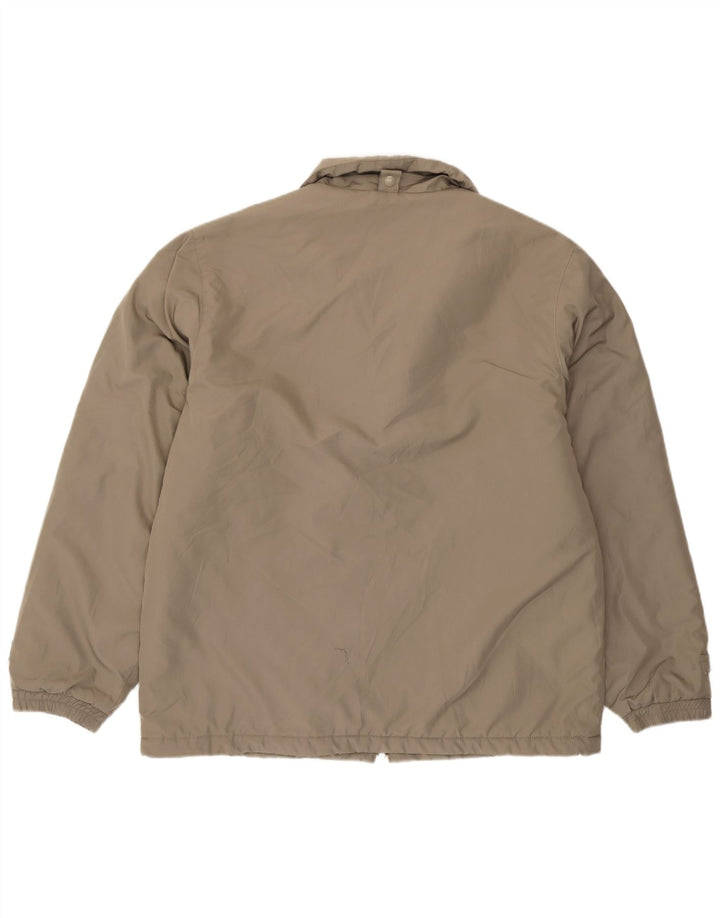 Kappa Veste matelassée pour homme UK 40 Large Marron Polyamide