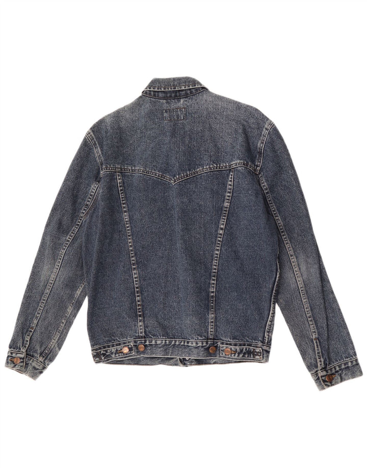 Wrangler Veste en jean pour homme UK 38 Coton bleu moyen