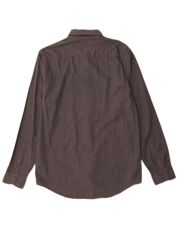 Tommy Hilfiger Chemise Homme Gris Moyen Spotted Cotton