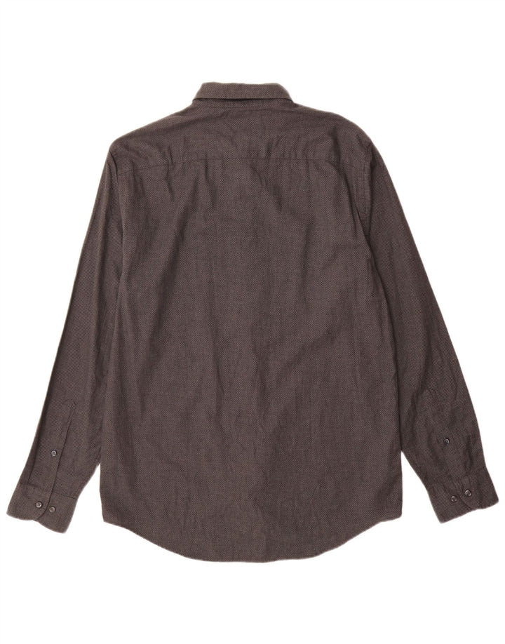 Tommy Hilfiger Chemise Homme Gris Moyen Spotted Cotton