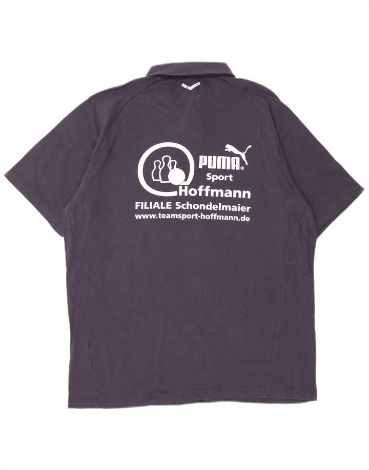 PUMA Polo Graphique Homme XL Bleu Marine