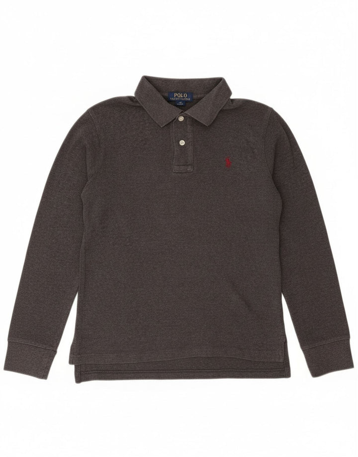 Polo Ralph Lauren Polo à manches longues pour garçon 10-11 ans Gris moyen