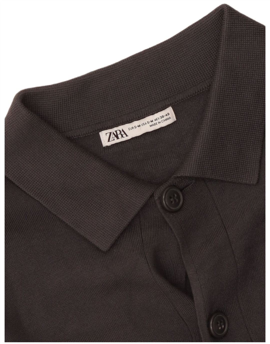 Zara Cardigan Pull Homme Petit Gris