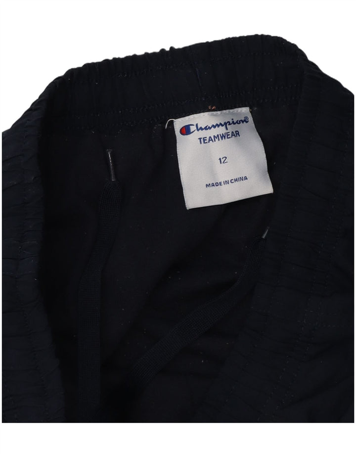 Champion Pantalon de Survêtement Garçon 11-12 ans Bleu Marine Polyester