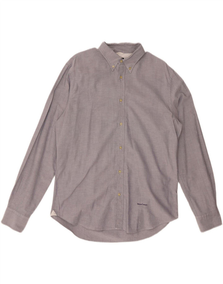Henry Cottons Chemise Homme Taille 42 Grand Coton Gris