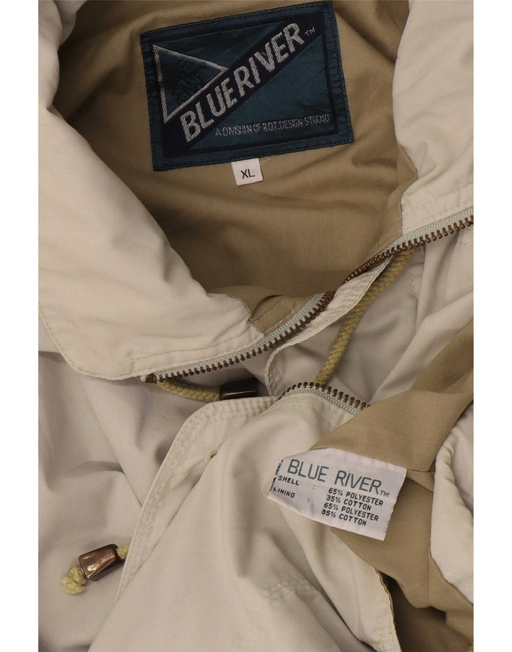 veste utilitaire homme vintage UK 42 XL Coton Beige