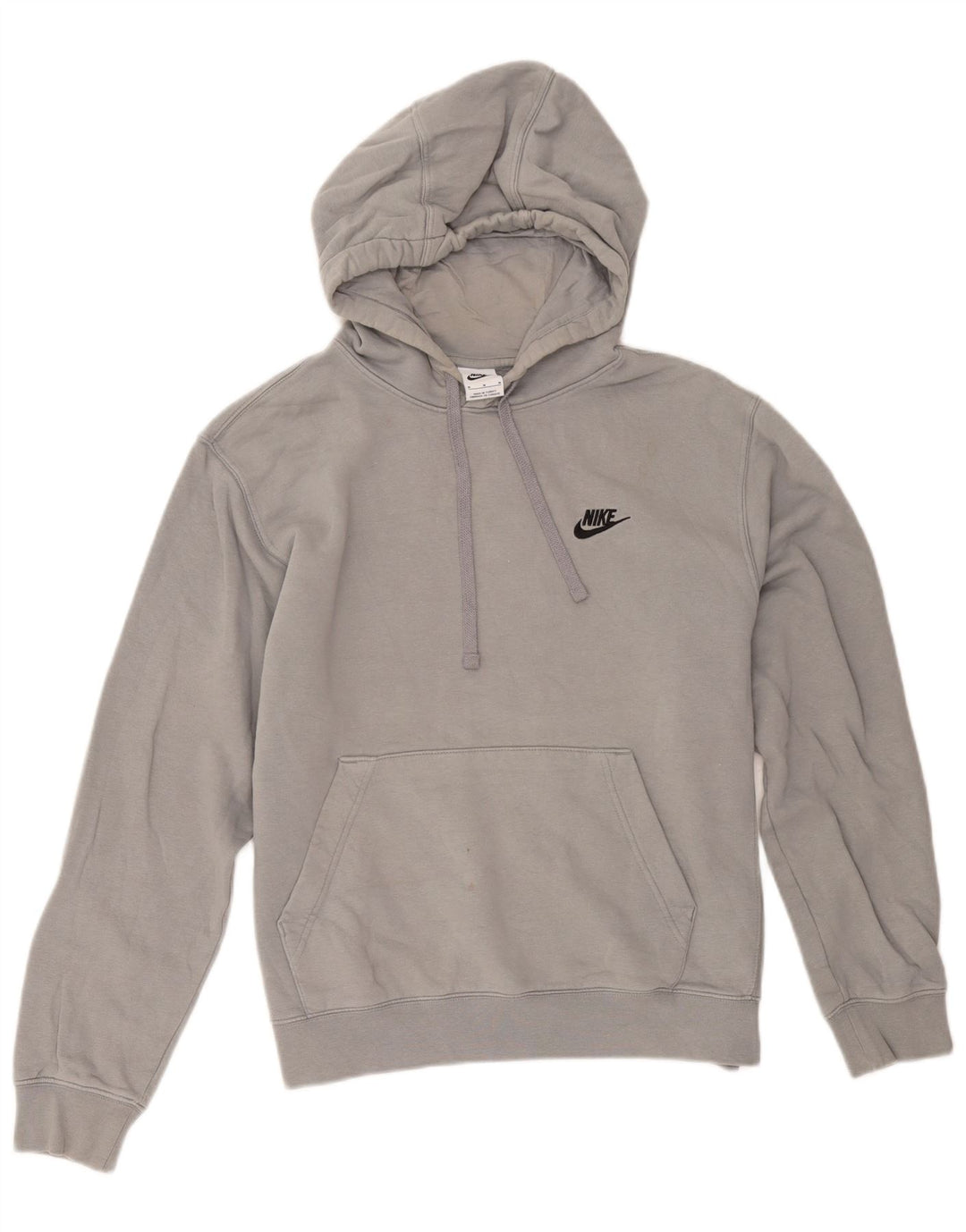 Nike Pull à capuche en coton gris moyen pour homme