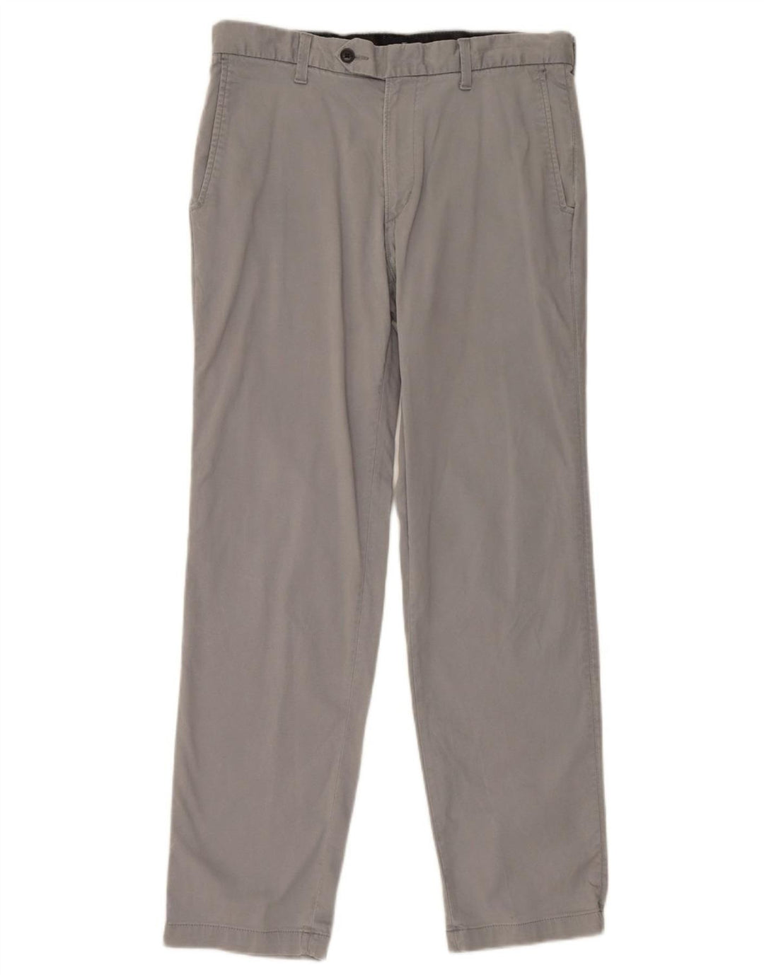 Marks & Spencer Pantalon de costume droit Blue Harbour pour homme W34 L33 Gris