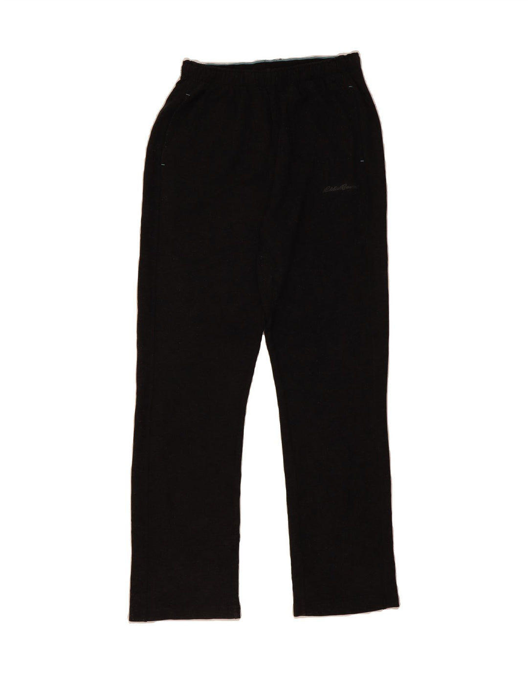 EDDIE BAUER Womens Tracksuit Trousers UK 12 Medium  Black Polyester Vintage Eddie Bauer and Second-Hand Eddie Bauer from Messina Hembry 