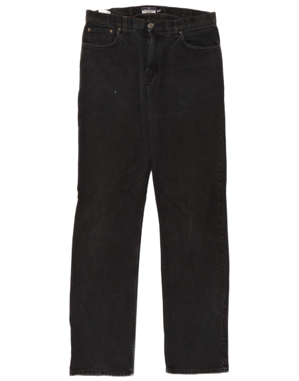 Marks & Spencer Jean droit bleu Harbor pour homme W34 L35 coton noir