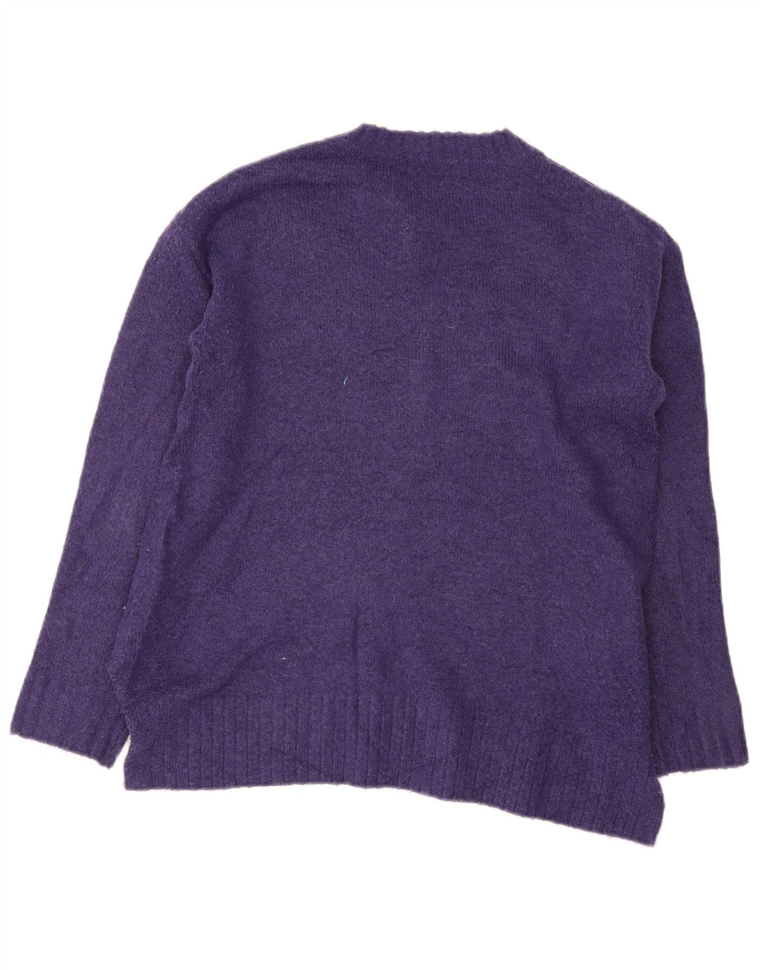 Marks & Spencer Pull à col rond pour femme UK 10 Small Violet