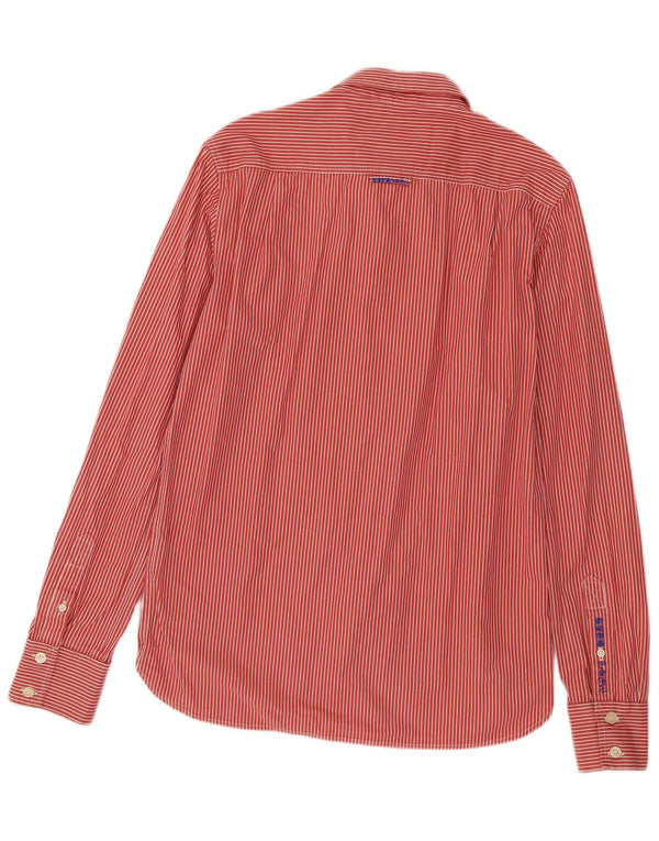 Superdry Chemise Homme Grandes Rayures Rouges En Coton
