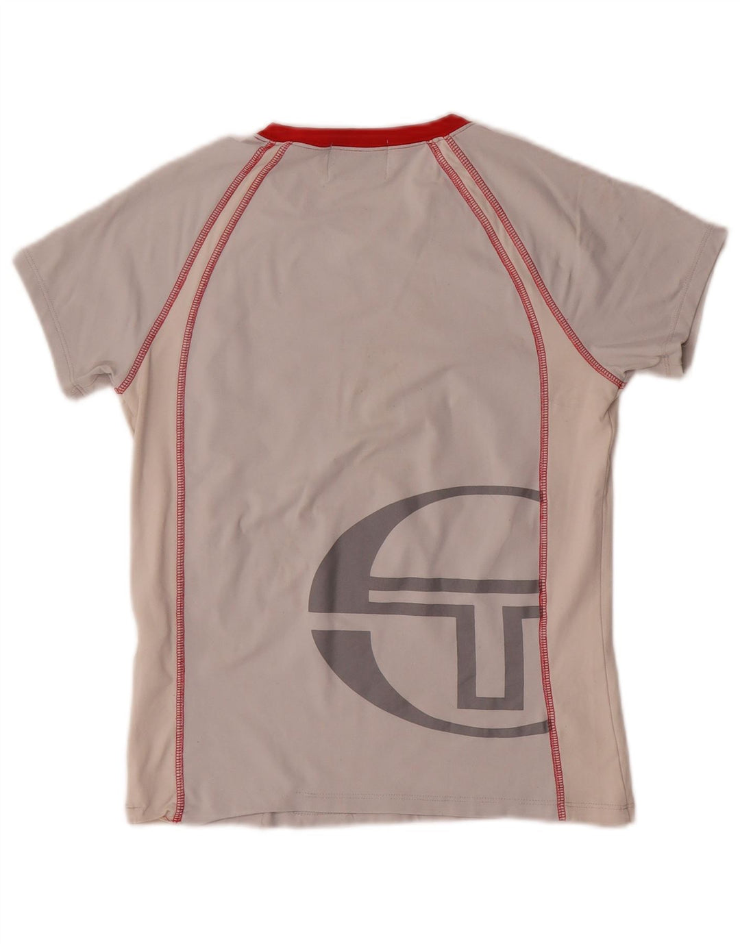 SERGIO TACCHINI T-Shirt Graphique Garçon 11-12 Ans Petit Gris