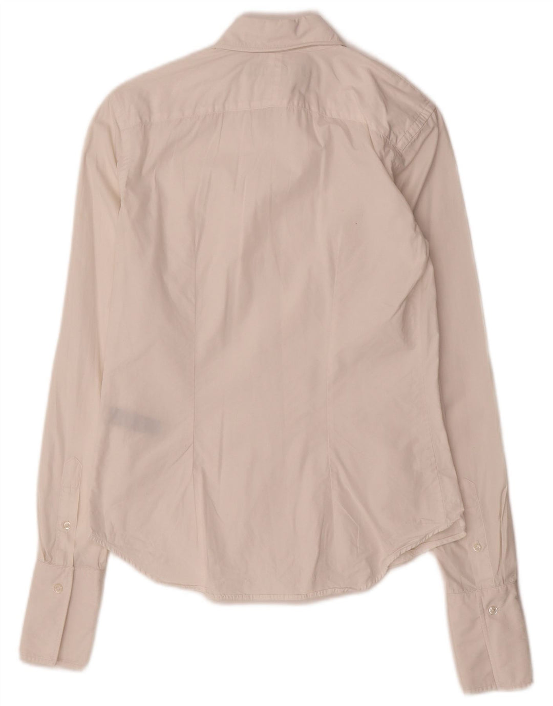 Ralph Lauren Chemise formelle pour femme en coton blanc cassé moyen