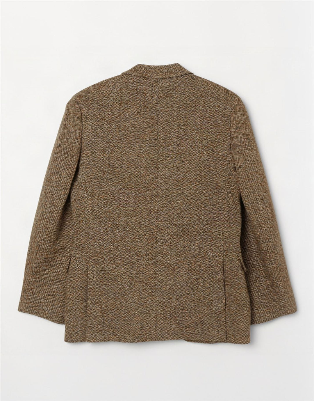 Harris Tweed Veste blazer à 2 boutons pour homme UK 36 Petite laine kaki
