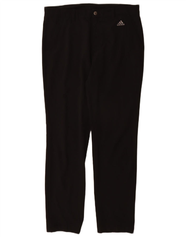 Adidas Pantalon Chino Slim Femme W32 L32 Noir Polyester