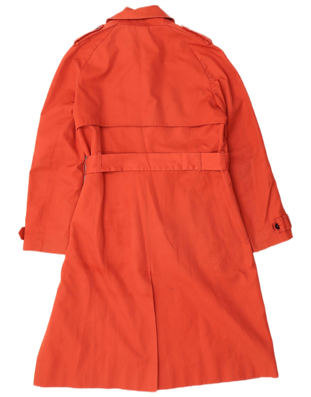 HOBBS Womens London Trench Coat UK 14 Coton Orange Moyen