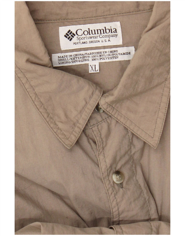 Columbia Chemise XL Homme Nylon Beige