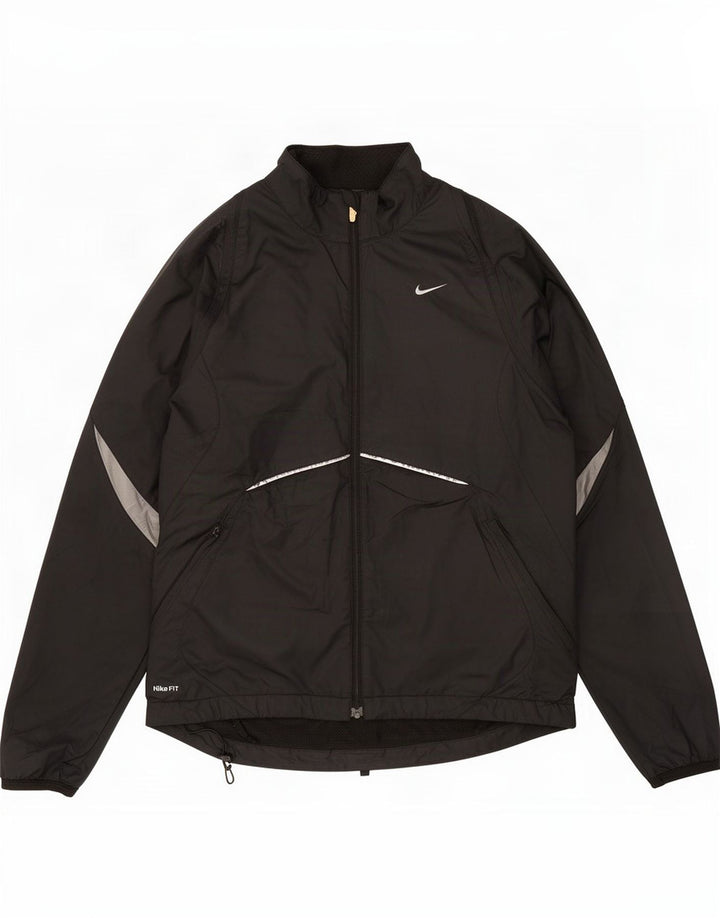 Nike Veste de survêtement pour homme UK 36/38 Petit Noir Polyester