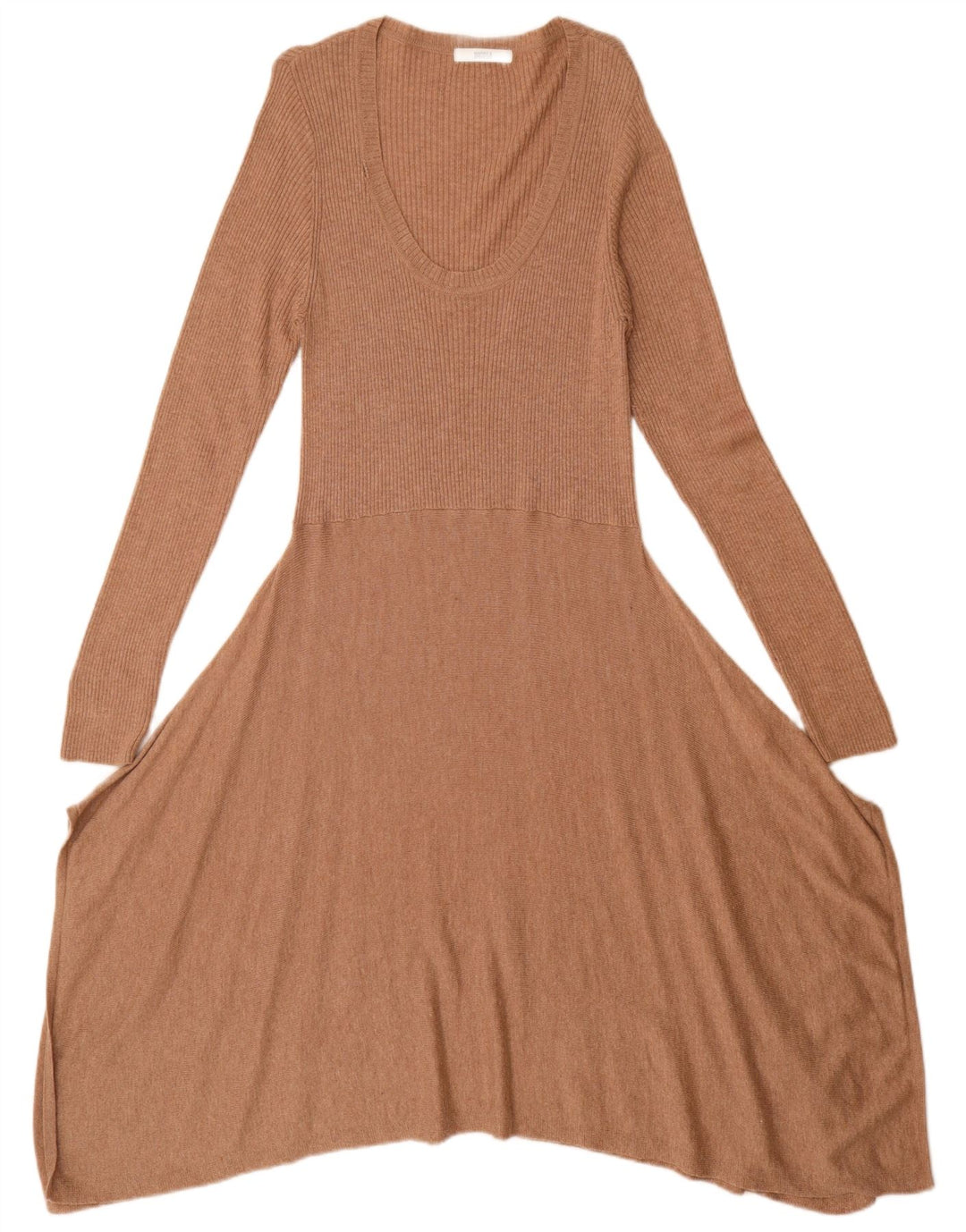 Marks & Spencer Robe pull pour femme UK 44 Viscose marron moyen