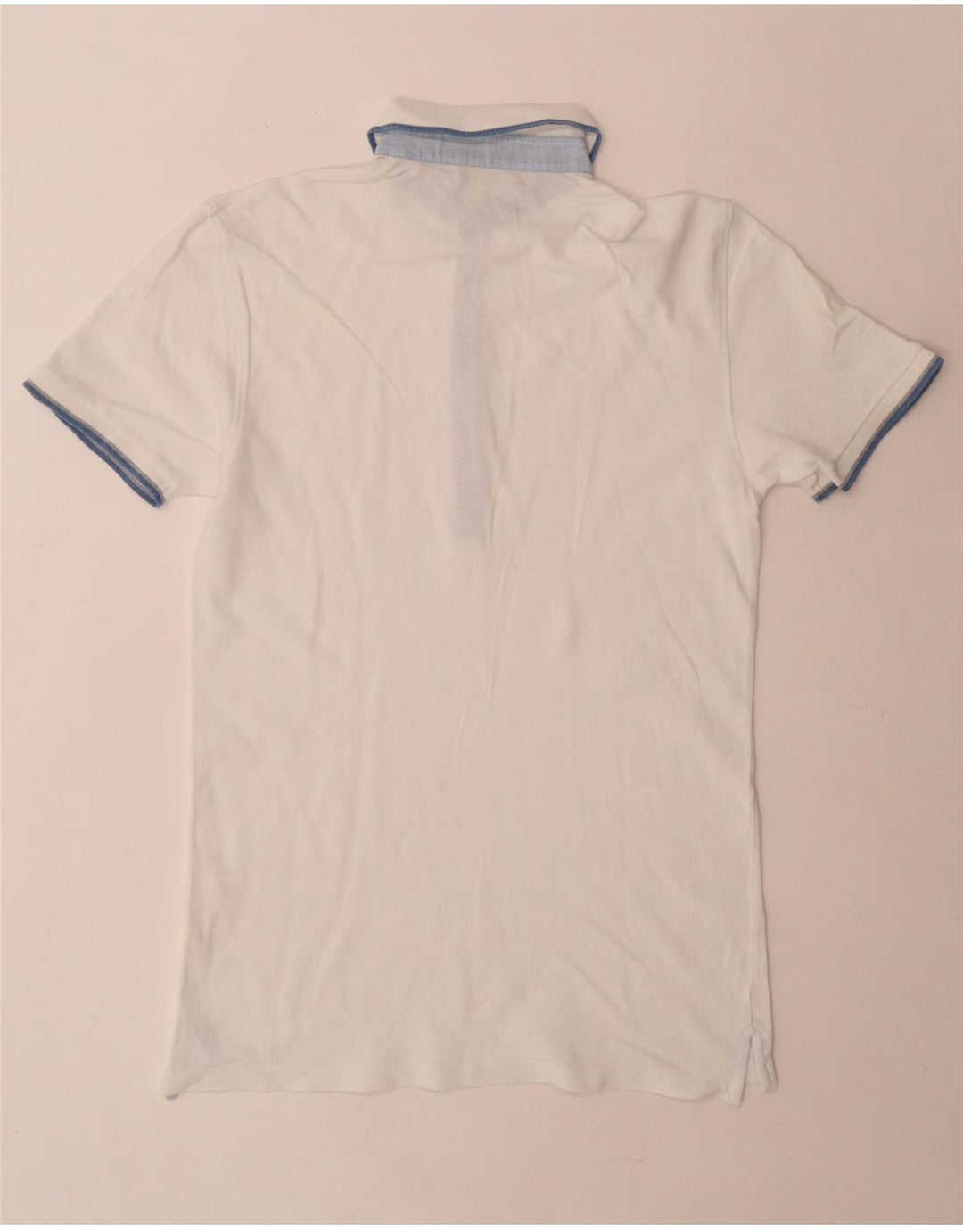 Fay Polo Homme IT 46 Petit Blanc Coton