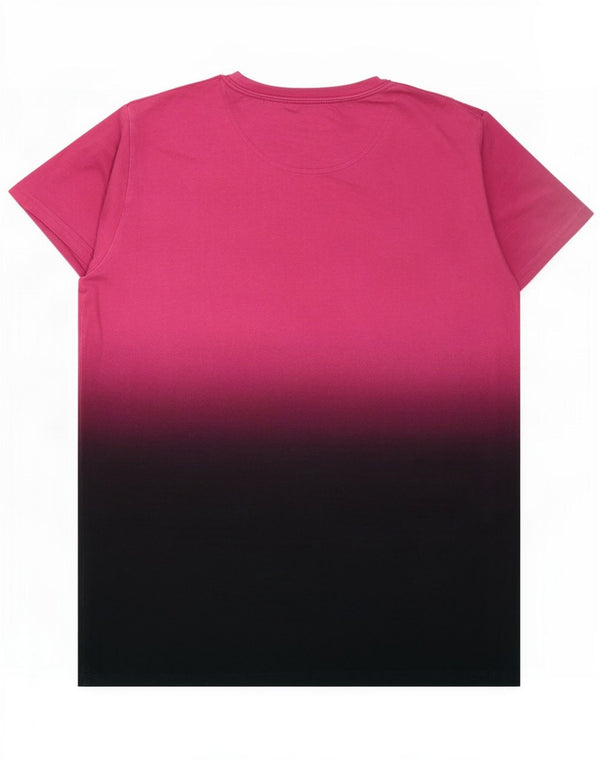 Hollister T-Shirt Homme Rose Moyen Colourblock Cotton